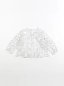 Bonpoint - blouse vert - 12 mois