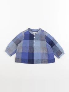 Bonpoint - chemise bleu - 6 mois