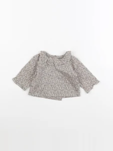 Bonpoint - blouse vert - 1 an