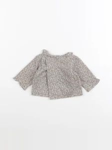 Bonpoint - blouse vert - 1 an