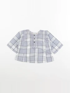 Bonpoint - blouse bleu - 6 mois