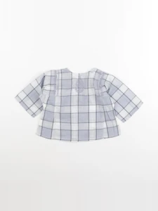 Bonpoint - blouse bleu - 6 mois