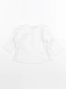 Bonpoint - blouse blanc - 6 mois