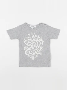 Bonpoint - tee-shirt gris - 12 mois