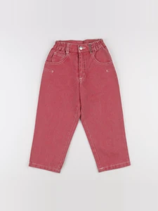 Vintage - jean rouge - 4 ans