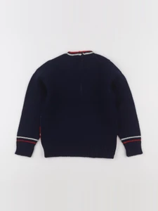 Vintage - pull bleu, rouge - 4 ans