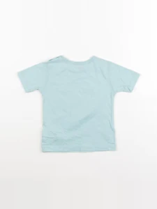 Bonpoint - tee-shirt bleu - 12 mois
