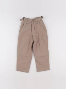 Vintage - pantalon doublé marron - 4 ans