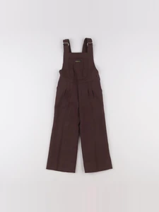 Vintage - salopette marron - 1 an