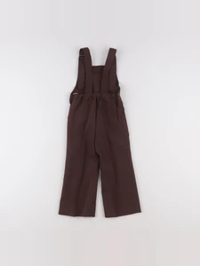 Vintage - salopette marron - 1 an