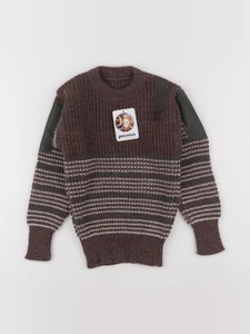 Vintage - pull marron - 4 ans