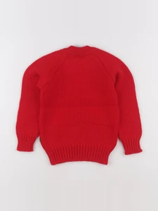Vintage - pull rouge - 6 ans