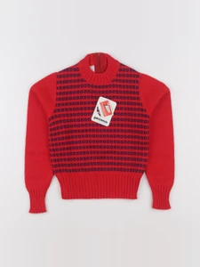 Vintage - pull rouge - 4 ans