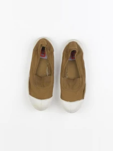 Bensimon - tennis élastiqué vert - pointure 34