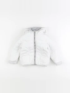 Tape à l'oeil - doudoune réversible blanc, bleu - 24 mois