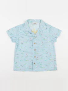 Arsène et les pipelettes - chemise bleu - 4 ans