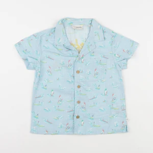 Arsène et les pipelettes - chemise bleu - 4 ans