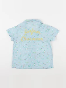Arsène et les pipelettes - chemise bleu - 4 ans