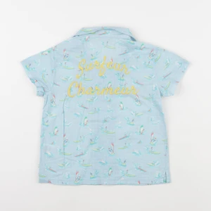 Arsène et les pipelettes - chemise bleu - 4 ans