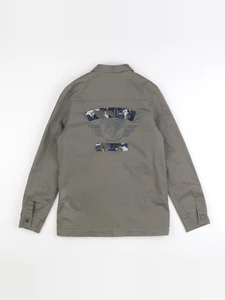 IKKS - veste imprimé au dos vert - 12 ans