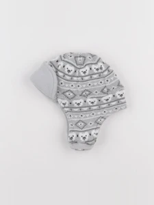 Vertbaudet - bonnet gris - 12/18 mois