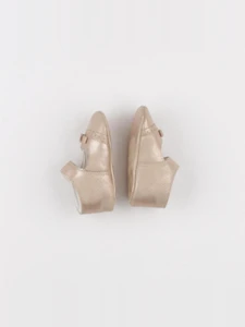 Vertbaudet - chaussons or - pointure 20/21