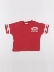 Zara - tee-shirt rouge - 2/3 ans