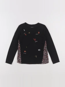 IKKS - tee-shirt noir - 6 ans