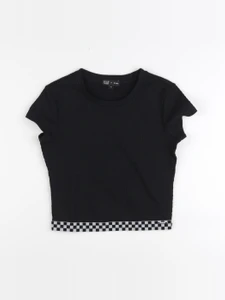 IKKS - tee-shirt imprimé au dos noir - 12 ans