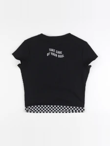 IKKS - tee-shirt imprimé au dos noir - 12 ans