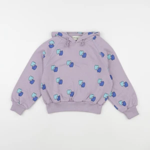 Wander & Wonder - Sweat capuche Logo violet - 5/6 ans