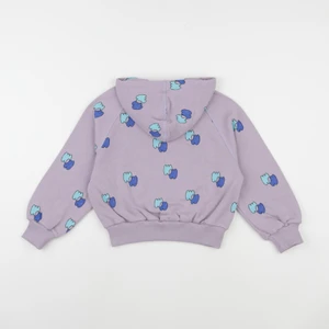 Wander & Wonder - Sweat capuche Logo violet - 5/6 ans