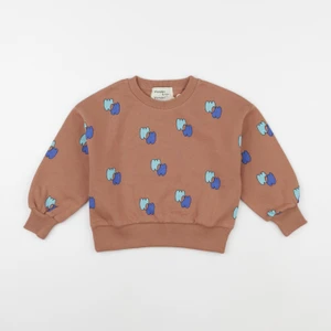 Wander & Wonder - Sweat Logo marron - 1/2 ans