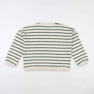 Wander & Wonder - Sweat Nessie rayé vert - 6/12 mois