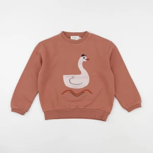 Wander & Wonder - Sweat Swan marron - 1/2 ans