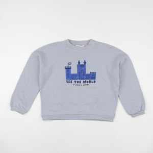 Wander & Wonder - Sweat Castle gris - 1/2 ans