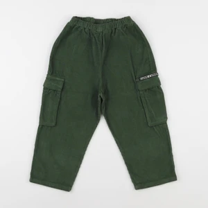 Wander & Wonder - Pantalon Cargo vert - 3/4 ans