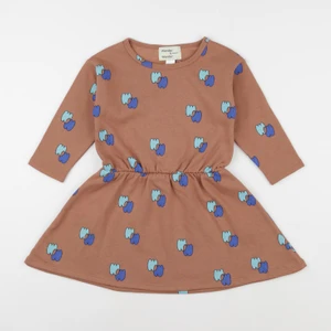 Wander & Wonder - Robe Logo marron - 3/4 ans