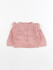 Vertbaudet - pull rose - 3 mois