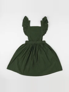 Wander & Wonder - Robe Pinafore vert - 3/4 ans