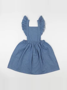 Wander & Wonder - Robe Pinafore bleu - 7/8 ans