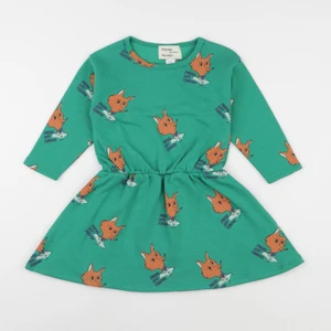 Wander & Wonder - Robe Fox vert - 3/4 ans