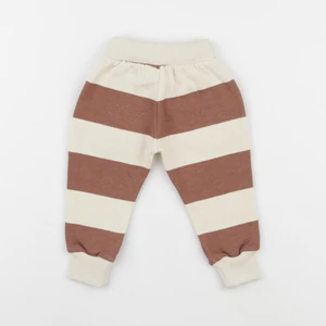 Wander & Wonder - Jogging rayé beige - 0/3 mois