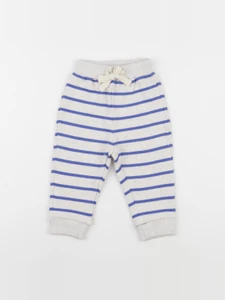 Wander & Wonder - Jogging rayé bleu - 0/3 mois