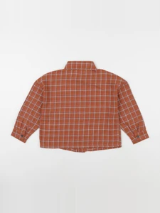 Wander & Wonder - Chemise carreaux orange - 11/12 ans