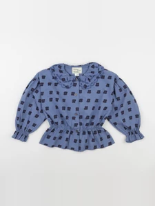 Wander & Wonder - Blouse Aila bleu - 5/6 ans
