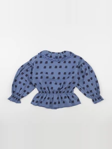 Wander & Wonder - Blouse Aila bleu - 5/6 ans
