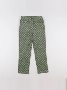 Vintage - pantalon vert, bleu - 6 ans