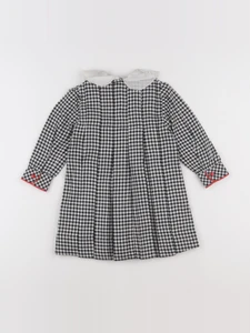 Vintage - robe blanc, noir - 3 ans