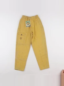Vintage - jean jaune - 8 ans